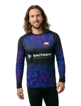 Competition Long Sleeve T-shirt Purple XL Men - Baitnow - FashionsVida