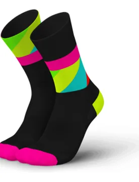 ULTRALIGHT STRIDES LAUFSOCKEN Unisex Black Pink Canary 35-38 - INCYLENCE - FashionsVida