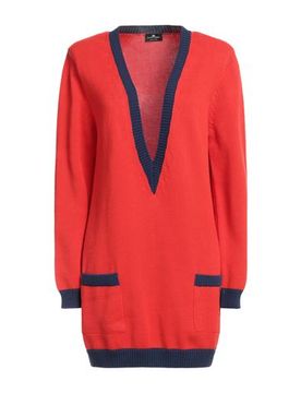 Mini-Kleid Damen Tomatenrot 36 Damen