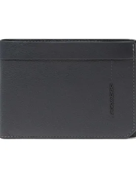 Portafoglio W137r Uomo Pelle Nero - PU1392W137R-N - Piquadro - FashionsVida