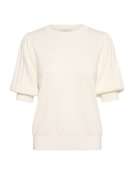 Kaffe Jersey 'KALone' blanco lana