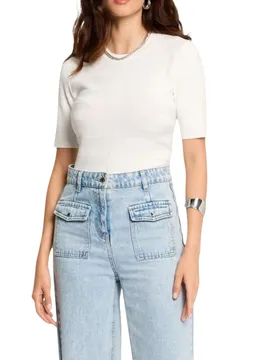Damen T-Shirt Weiß 506515