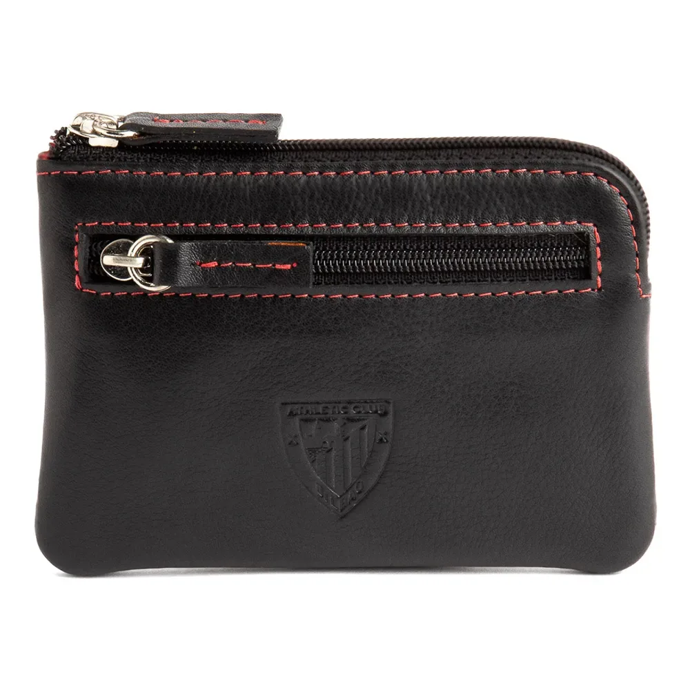 Portefeuille Stripe-double Zip Black One Size unisex - Athletic Club - FashionsVida