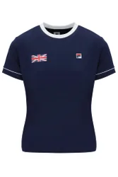 Navy Women's Tennis GB T-Shirt - XS
