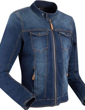 Giubbotto Moto HUNKY Blu taglia 4XL