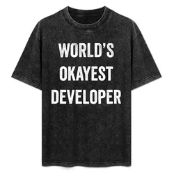 World's Okayest Developer T-Shirt