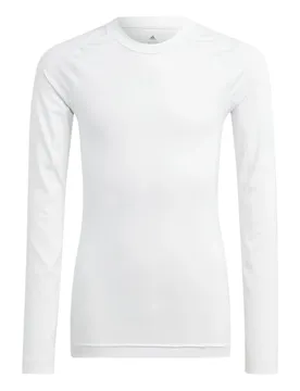 Unterhemd langarm Kind Techfit Aeroready - Blanc - male - Size: 15/16 ans