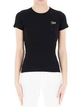 T-shirt a costine NERO M