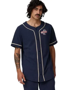Chemise à Manches Courtes Outer Ogsc Baseball Navy M - Santa Cruz - FashionsVida