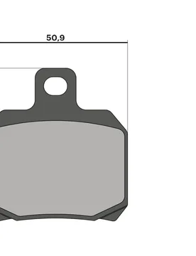Pastiglie Freno Posteriore Malaguti Spidermax Gt 500 4t Lc (Piaggio M341m) - Malossi - FashionsVida