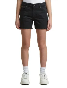 Short En Jean D29780-01 Dark Black 16 Années Fille