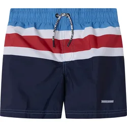 Pantaloncino Da Bagno Color Block Navy 6 Anni