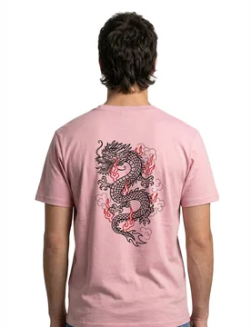 Dragon Mens T-Shirt Stone Wash - BamBooBay - FashionsVida