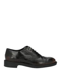 Schnürschuh Herren Dunkelbraun 39 Herren