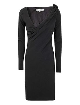 Vestito con scollo a V