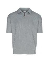 Eleventy Polo bleu clair XL