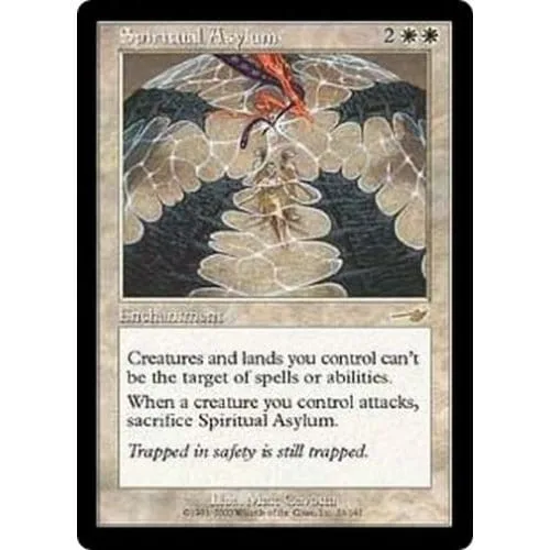 Spiritual Asylum (foil) Nemesis - Magic: The Gathering - FashionsVida
