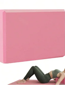 Bloque de yoga - Ligero, resistente a los olores y con un material de espuma EVA sin látex que brinda soporte. Cuenta con una superficie suave y anti - Shein - FashionsVida