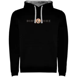 Sweat à Capuche Dirt Bike Two-colour
