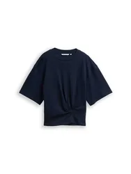 T-shirt with knot detail female