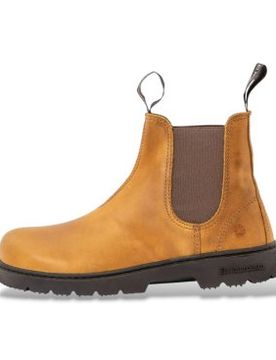 Unisex. 25262115K005_024 Botines de Piel N5262 Nomada (36), Plano, Ninguno, Casual, Amarillo