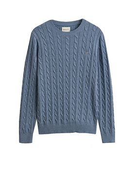 GANT Pullover hellblau L herren