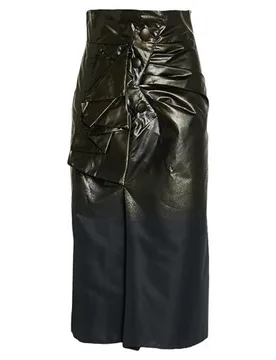 Falda midi Mujer Café 34 Mujer - Maison Margiela - FashionsVida