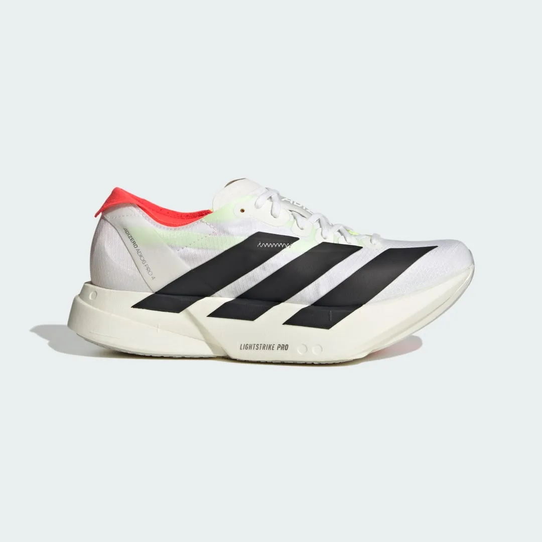 Scarpe adizero adios Pro 4 41 1/3 Cloud White / Core Black / Silver Metallic - Adidas - FashionsVida