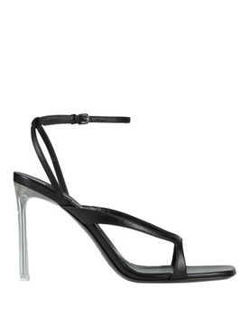 Sandalias Mujer Negro 40 Mujer