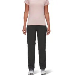 Pantalón desmontable de montaña de mujer RUNBOLD ZIP OFF