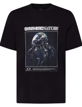 T-shirt à Manches Courtes Futurescape Jellyfish Blackout 2XL