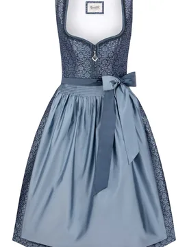 Dirndl Merrit (blau, Gr. 34) von Heimatgwand für Damen, 60% Polyester 40% Viscose - Stockerpoint - FashionsVida