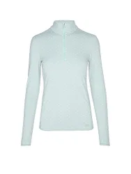 Damen Unterzieh Zipshirt hellgrün 36 W
