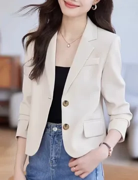 Blazers Summer Women's Casual Long Sleeve Suit Coat Office Ladies Jacket Overcoat Korean Fashion Female Feminine Blazer Femme - Aliexpress - FashionsVida