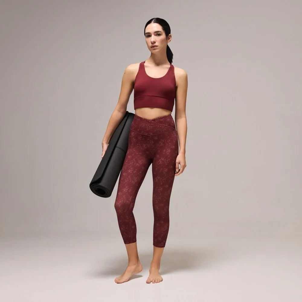 Malla 7-8 de Yoga printada de mujer - Boomerang - FashionsVida