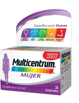 Multicentrum Para Mujer 30Ud - MULTICENTRUM - FashionsVida