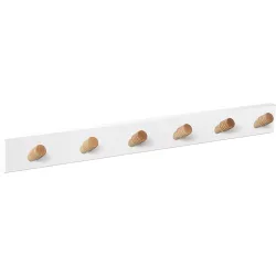 Percha Madera y Madera 6 Colgadores 9403BLHN6