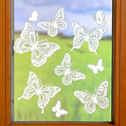 Fensterbilder "Schmetterlinge" Spitze, 10-tlg