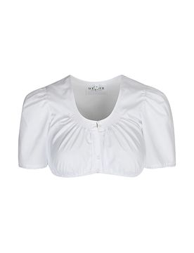 Blusa Dirndl HANSI blanco 32