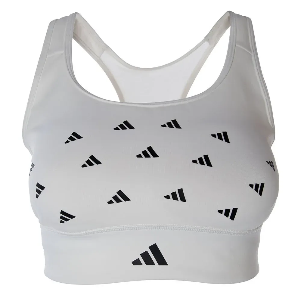 Soutien-gorge De Sport Powerreact Medium White / Black L - Adidas - FashionsVida