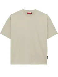 T-shirt vestibilità oversize beige L