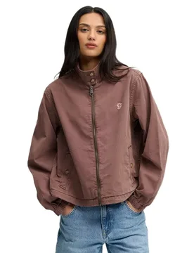 Giacca Cotton Harrington Kombicha Brown XL - Superdry - FashionsVida