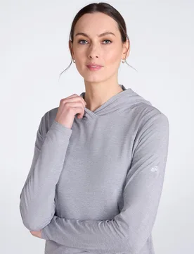 Sunguard Womens Hooded Top - Navy - Navy - Size: 14 - EMS - FashionsVida