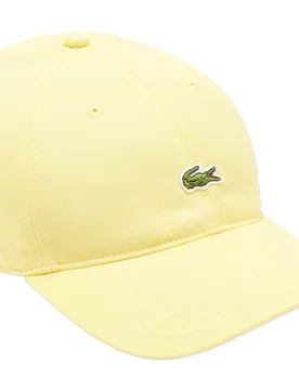 Kappe aus Baumwoll-Twill - Mütze-Cap - gelb - Unisex - Size: OSFA - Lacoste - FashionsVida