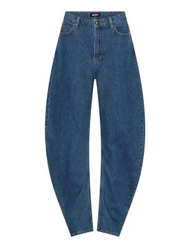 Jeans a botte in denim