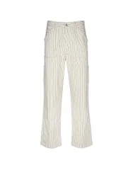 Jeans de corte recto crema 32/L32