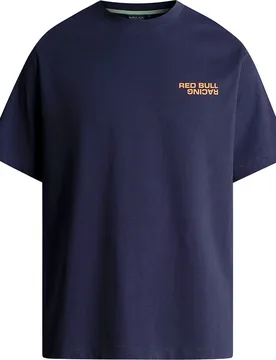 Maglietta A Maniche Corte Reflect Logo Navy M - Red Bull Racing - FashionsVida