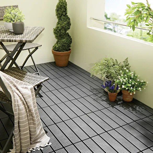 Klick-Gartenfliesen 8er-Set - Gainsborough - FashionsVida