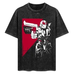 Prowl noir T-Shirt Relaxed Fit Casual Short Sleeve Top