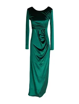 Vestido largo Mujer Verde oscuro 40 Mujer - Dramée - FashionsVida